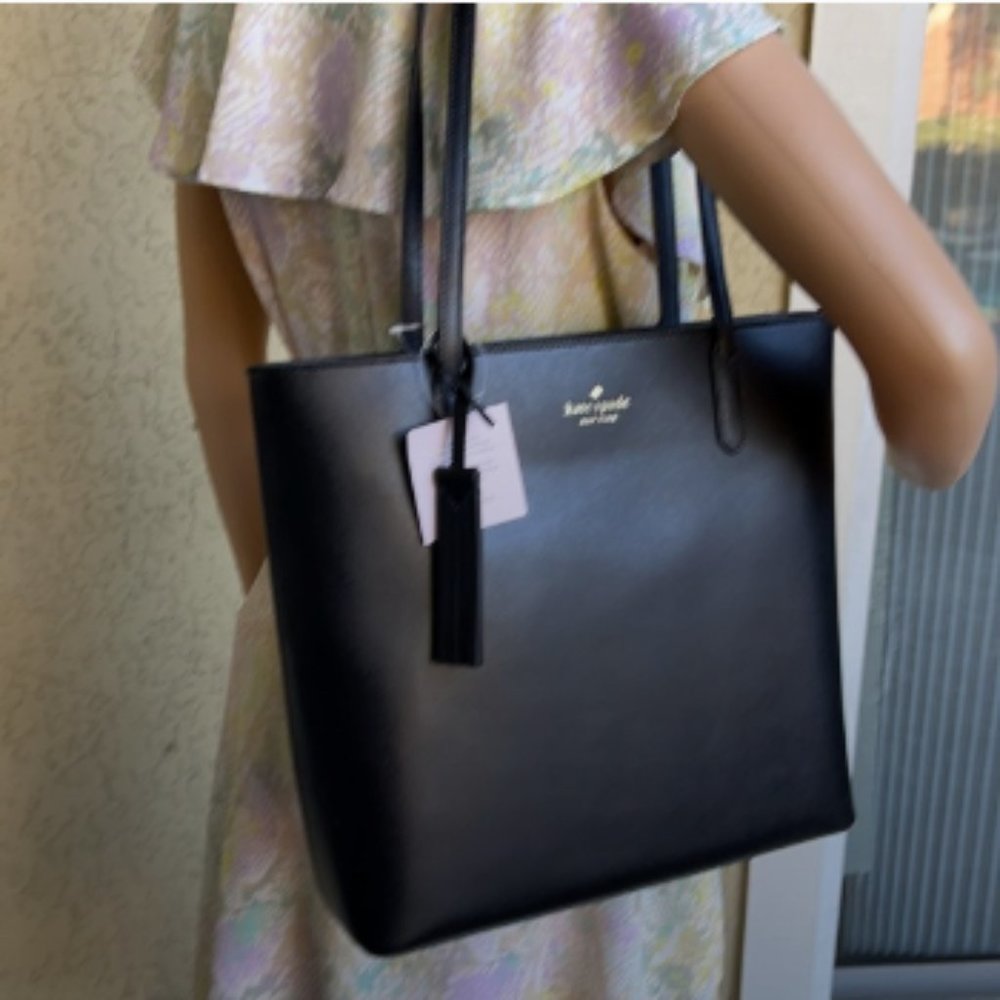 KATE SPADE JANA TOTE BLACK - Picture 9 of 16